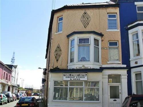York Street Hotel Blackpool Bagian luar foto